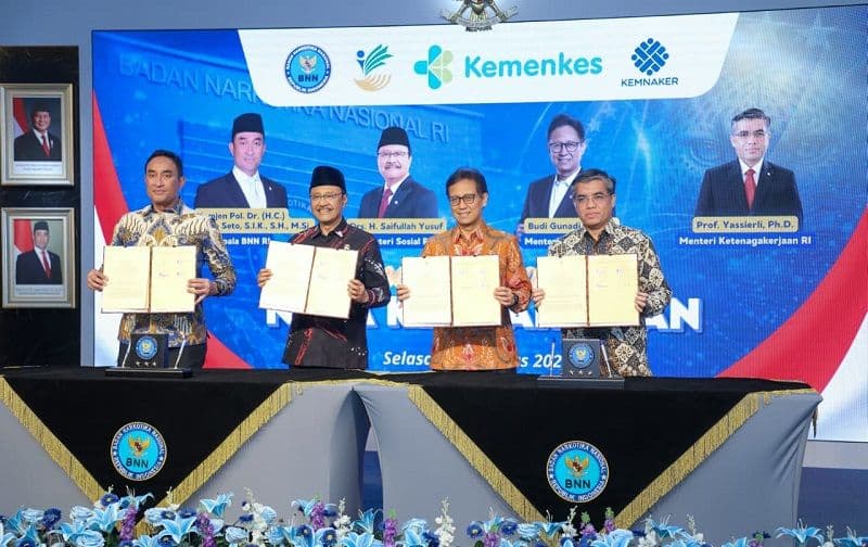 Kemnaker Siapkan Akses Pelatihan dan Kerja bagi Penyintas Penyalahgunaan Narkoba