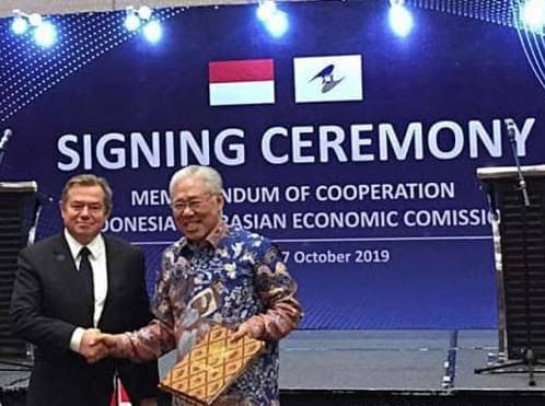 Indonesia - Eurasia Jalin Kerjasama Tingkatkan Perdagangan dan Investasi