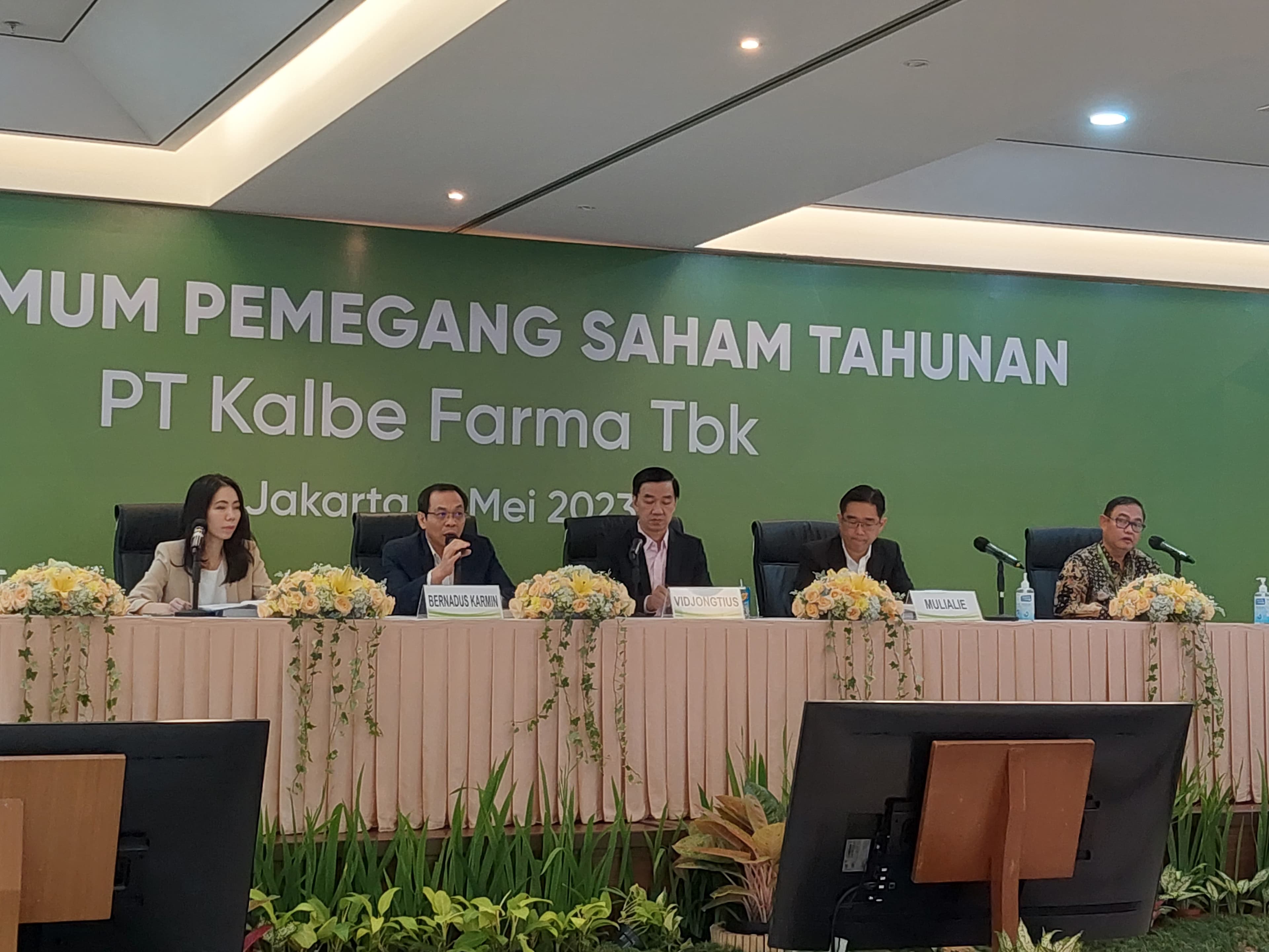 Vidjongtius Lapor Laba KLBF Turun 18 Persen di Tahun 2023