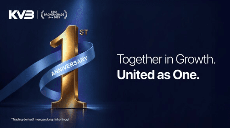 Baru Setahun, KVB Futures Langsung Melejit! Raih Predikat Broker A++ hingga Masuk Radar Global