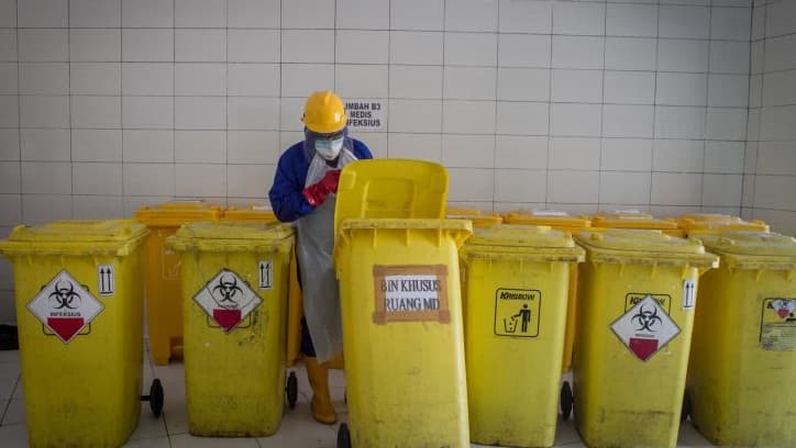 Menteri LHK Ungkap Limbah Medis Berbahaya Capai 18 Ribu Ton