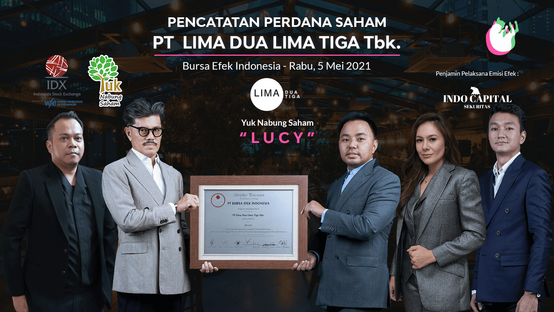 Dimas Wibowo Resmi Ambil Alih LUCY