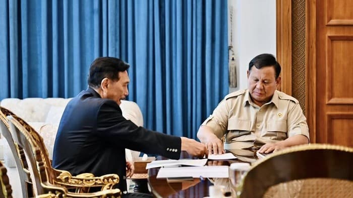 Lapor ke Presiden, Luhut Sharing Strategi Antisipasi Dampak Geopolitik Global