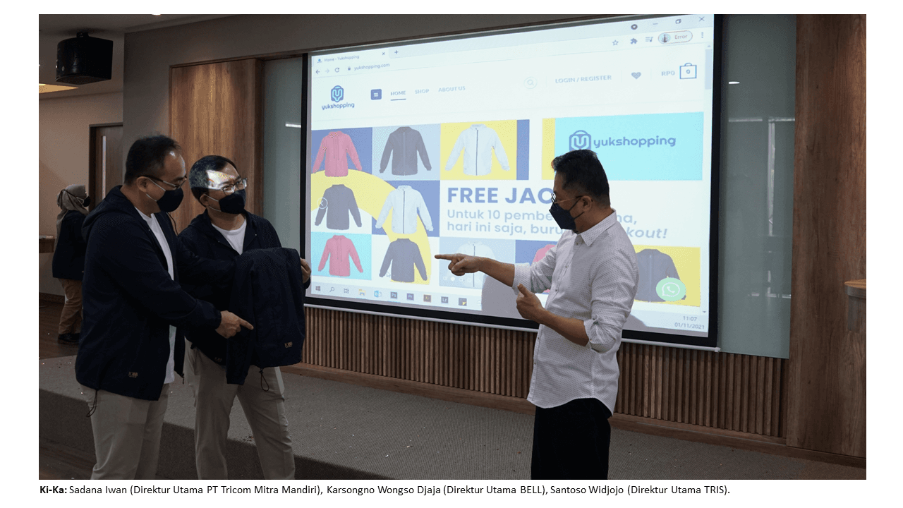 Pemilik Saham TRIS dan BELL Dirikan Platform E-Commerce
