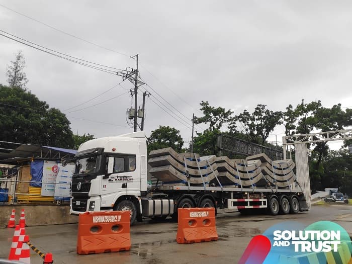 WIKA Beton Lakukan Pengiriman Perdana Produk PC Lining untuk Proyek Metro Manila Subway di Filipina