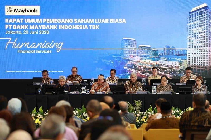 RUPSLB Restui Transformasi Besar! Maybank Indonesia Resmi Jadi Induk Konglomerasi Keuangan