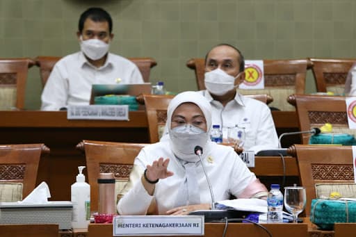 Bangun Sistem Informasi Pasar Kerja Yang Ideal, Menaker Ida Minta Dukungan DPR