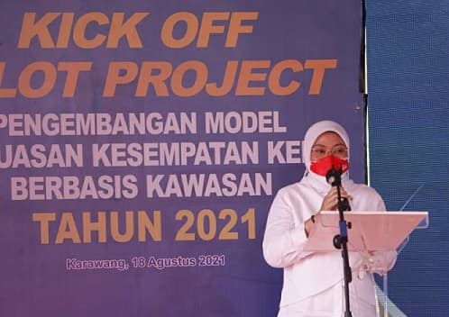 Menaker Canangkan Pilot Project Perluasan Kesempatan Kerja Berbasis Kawasan