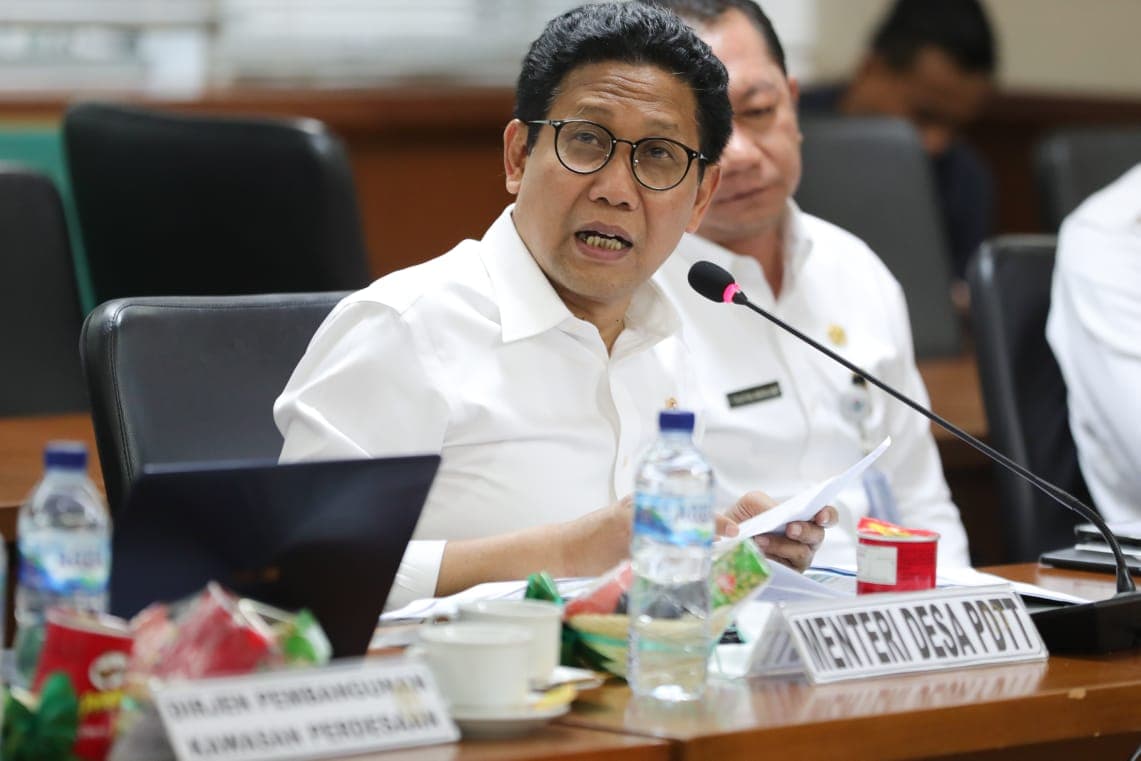 Mendes Tegaskan Digitalisasi Menjadi Bagian Penting Pembangunan Desa