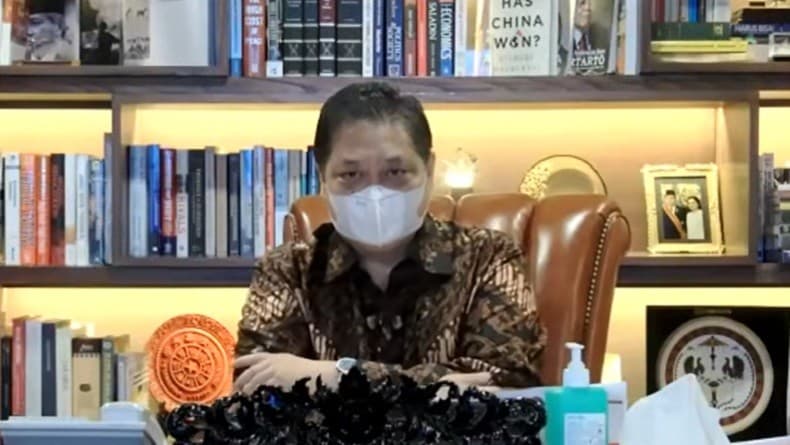 Menko Airlangga Sebut Hingga 1 Oktober 2021 Realisasi PEN Capai 55 Persen