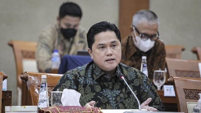 Tak Sepadan Dengan Prestasinya, Erick Thohir Komplain Cuma Dapat Anggaran Rp 277 Miliar