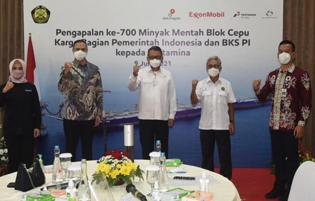Menteri ESDM Apresiasi Capaian Produksi Minyak Blok Cepu