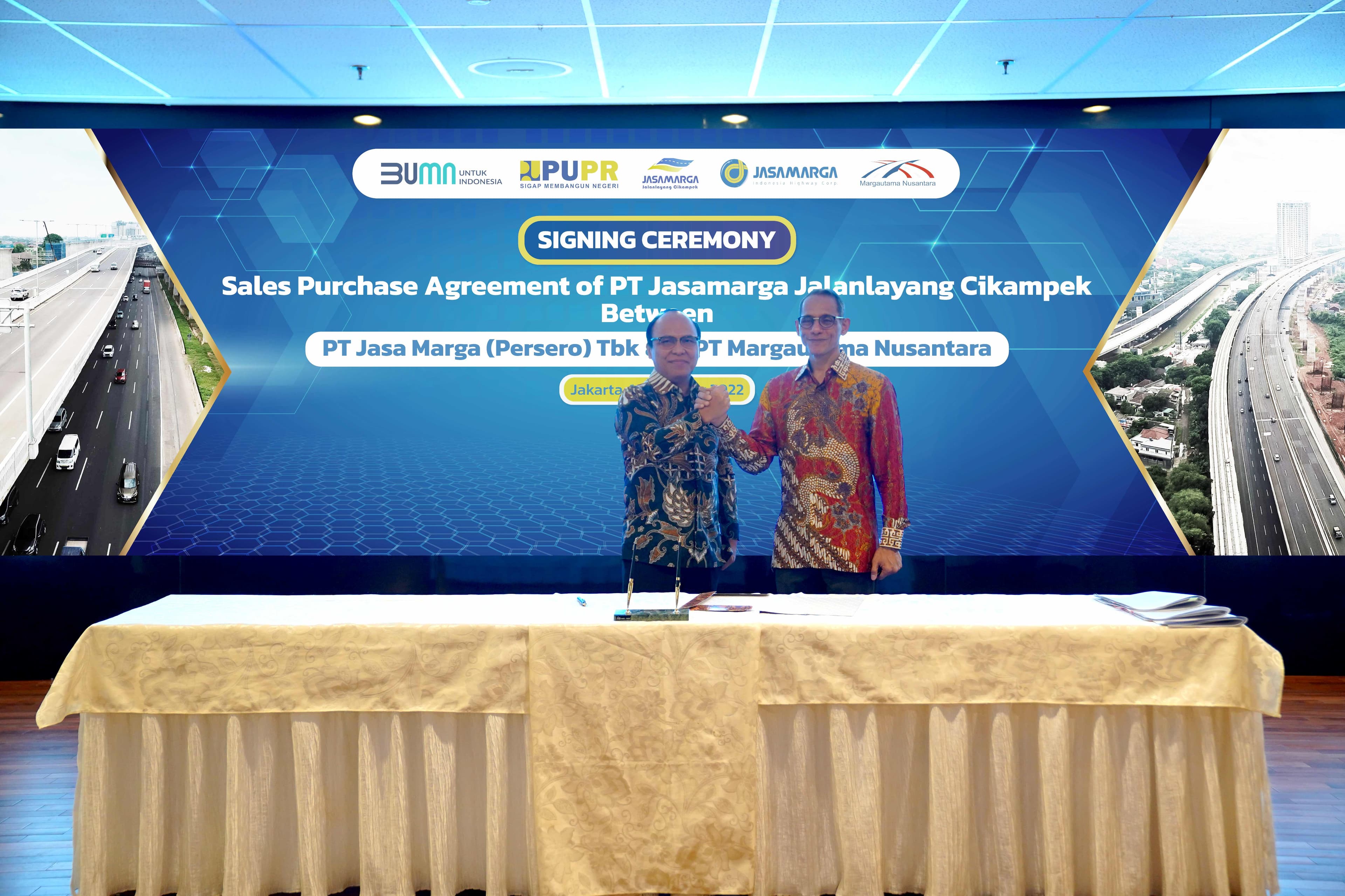 META Resmi Kuasai 40 Persen Saham Pengelola Jalan Tol MBZ