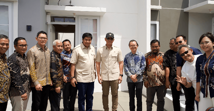 Kunker ke Perumahan MGK, Menko AHY dan Menteri PKP Apresiasi Konsep Bangunan Hijau