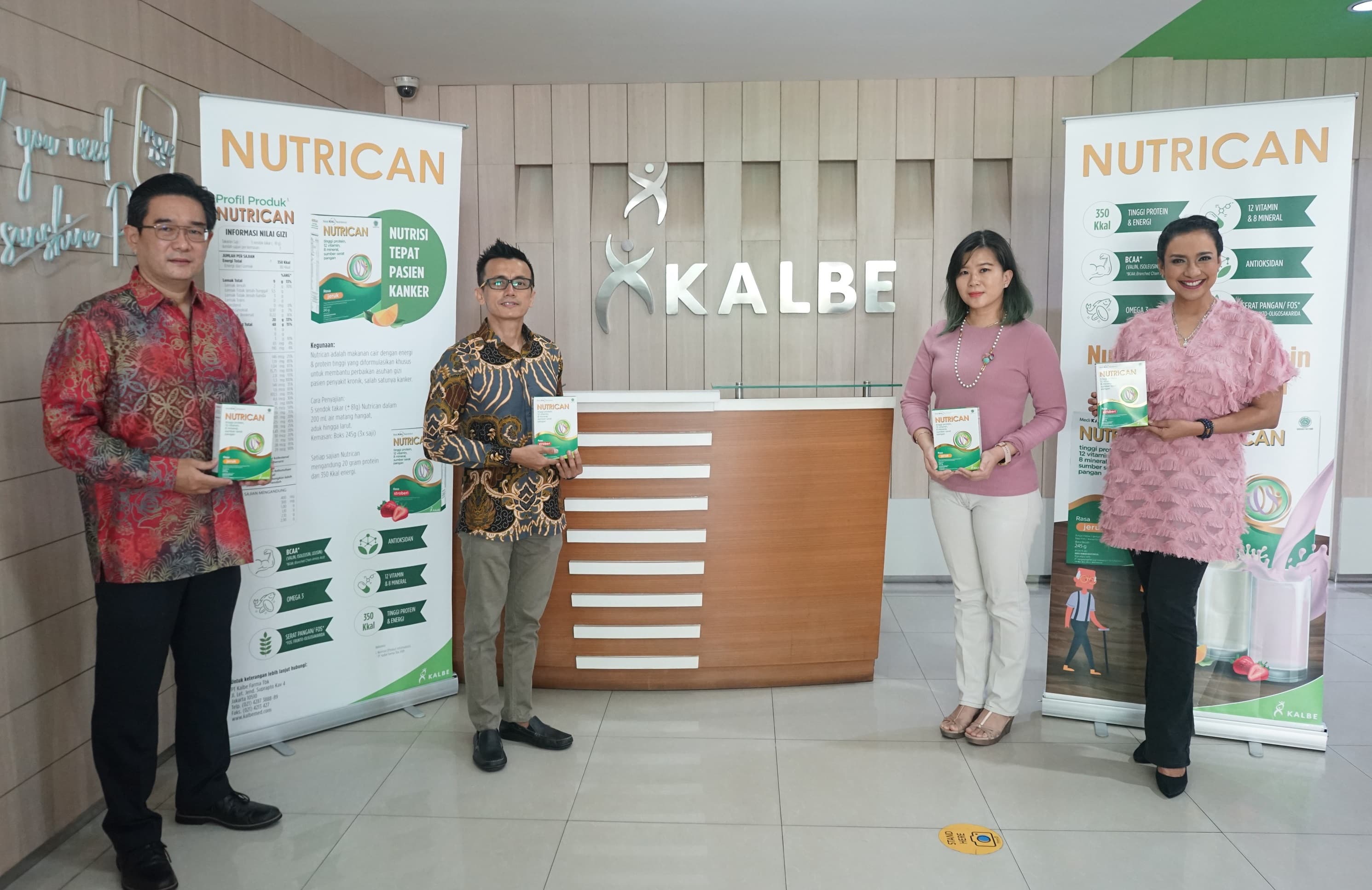 KLBF Rilis Produk Nutrisi Pendukung Bagi Penyintas Kanker