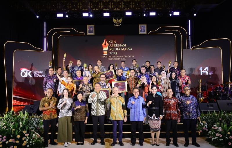 Bantu Mengkomunikasikan Program dan Kebijakan, OJK Berikan Apresiasi ke Media Massa 2025