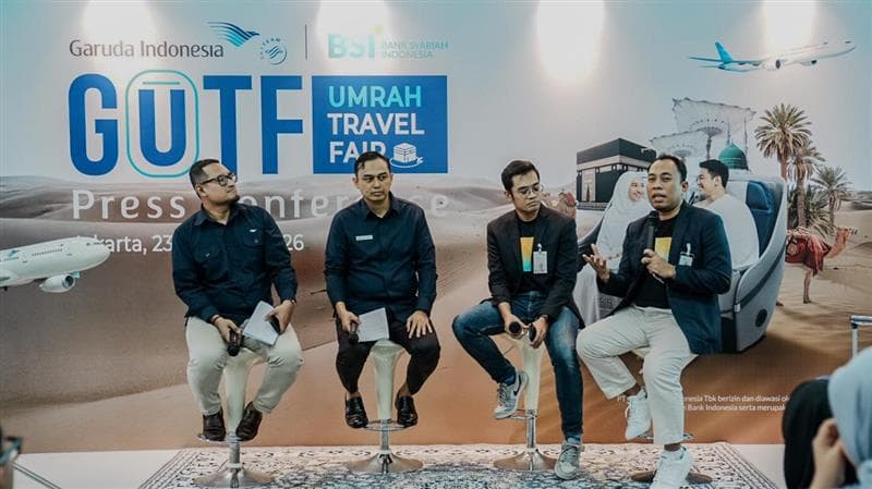 Dukung Pariwisata Halal Dunia, BSI Hadirkan Beragam Promo Menarik di Garuda Umrah Travel Fair 2026
