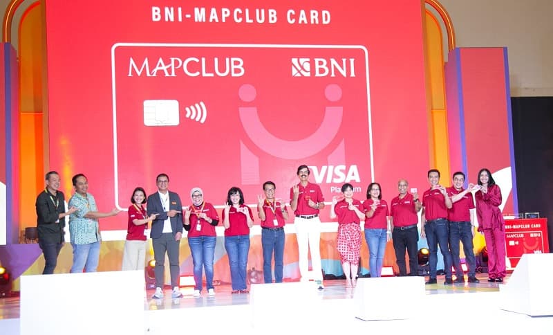 BNI - MAPCLUB Jalin Sinergi Luncurkan Kartu Kredit Co-Branding BNI-MAPCLUB