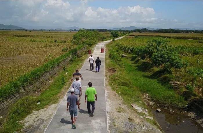 Demi Pertumbuhan Ekonomi Daerah, Kementan Kebut Pembangunan Infrastruktur Jalan Usaha Tani