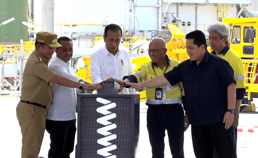 Diresmikan Jokowi, Smelter Tembaga Milik Amman Senilai Rp21 Triliun Segera Beroperasi