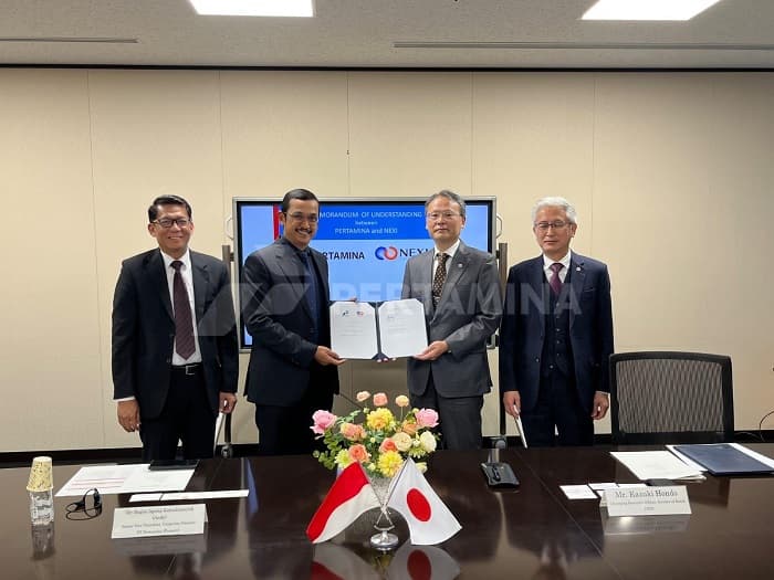 Pertamina-NEXI Teken MoU Percepatan Inisiatif Transisi Energi