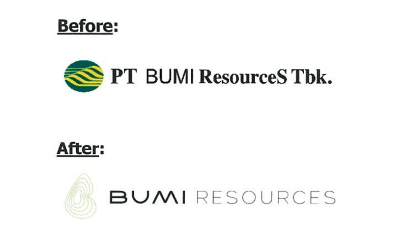 Bumi Resources Tbk Umumkan Perubahan Logo Perseroan