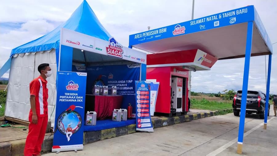 Mudik Lebaran 2023, Pertamina Siagakan Tambahan Petrashop Modular di Sepanjang Tol Jateng