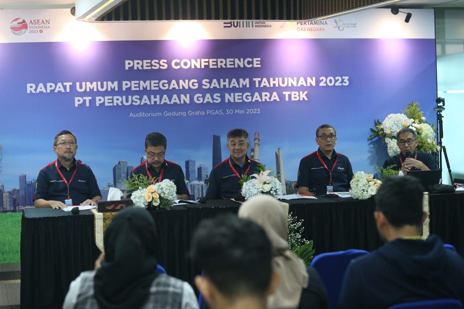 Laba PGAS Amblas 14 Persen di Tahun 2023