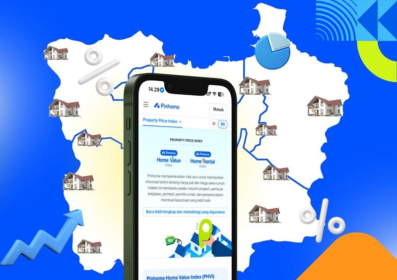 Riset Pinhome : Ada Penurunan Harga Jual Properti di Beberapa Titik Jakarta dan Sekitarnya