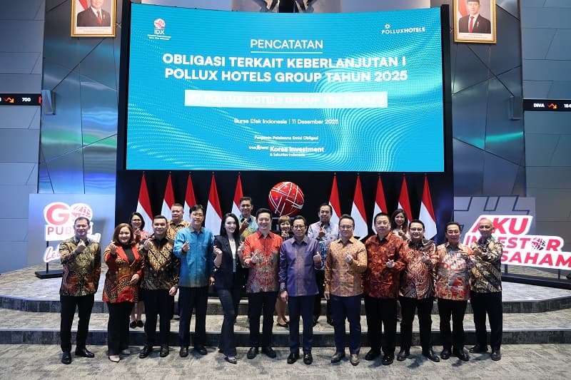 POLI Resmi Terbitkan Obligasi Terkait Keberlanjutan I Pollux Hotels Group Tahun 2025