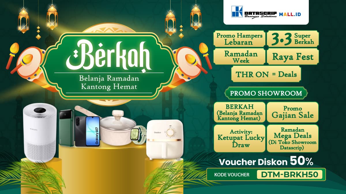 Belanja Ramadan Makin Hemat, DatascripMall.ID Gelar Promo BERKAH Sepanjang Maret 2026