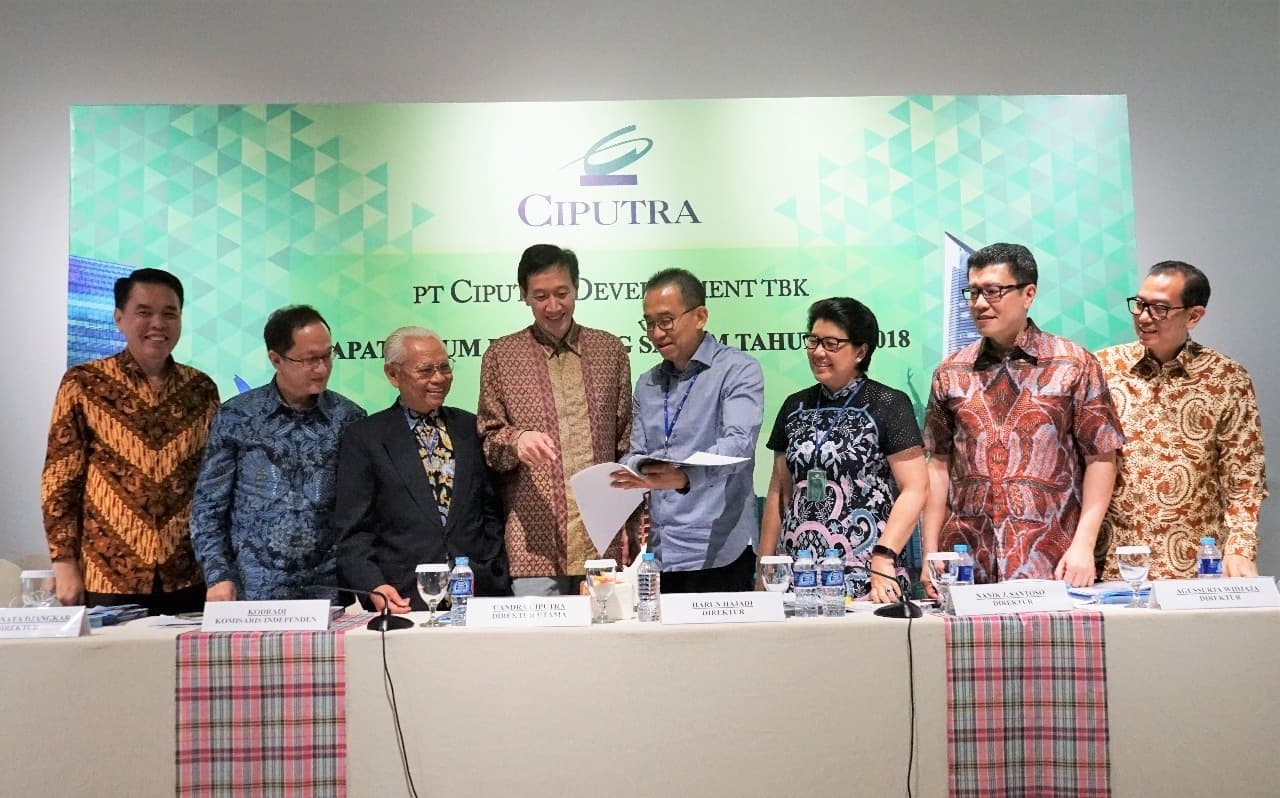 Laba CTRA Turun 2% Tahun 2019