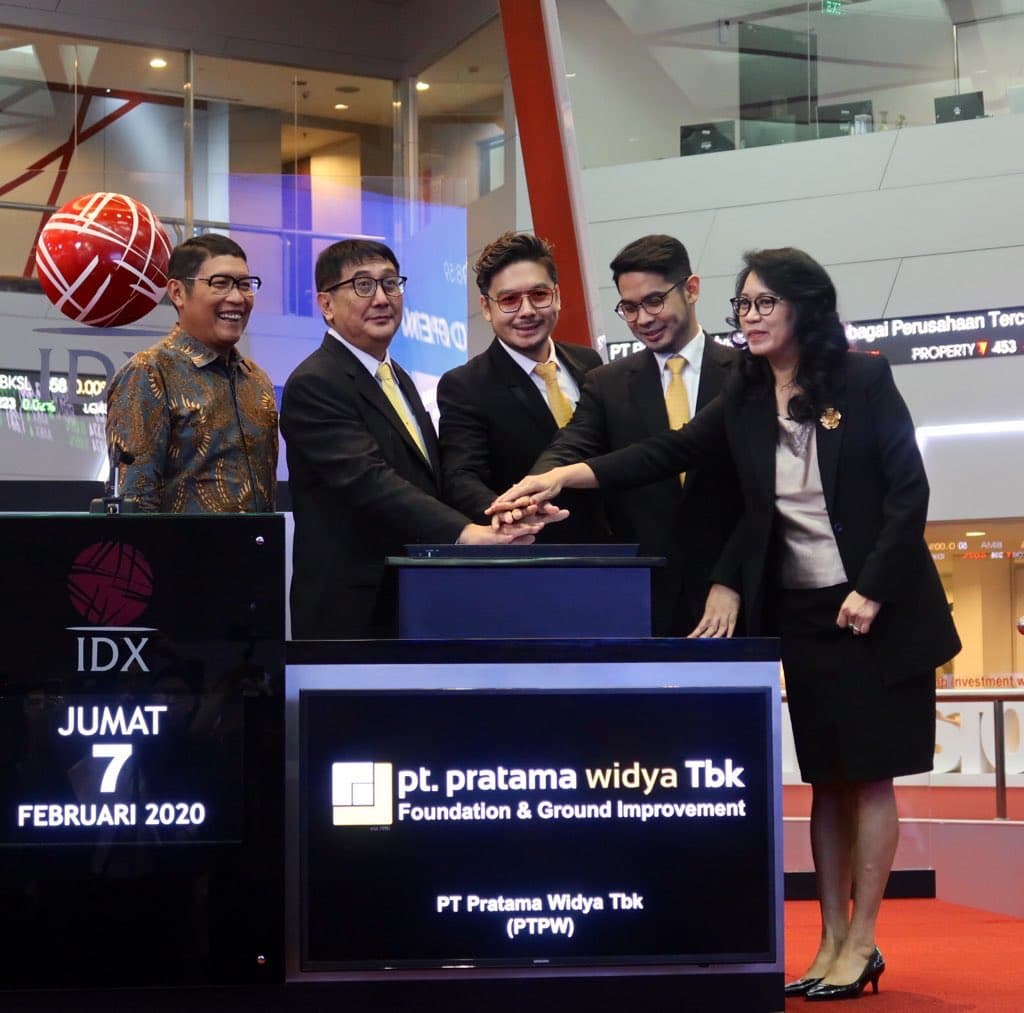 Resmi Go Public, PTPW Proyeksi Perolehan Pendapatan Sebesar Rp77 Miliar di Akhir Tahun 2020