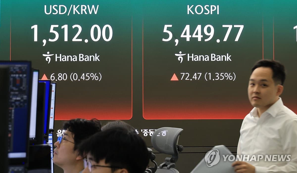 Indeks Kospi Melonjak 1,36 Persen