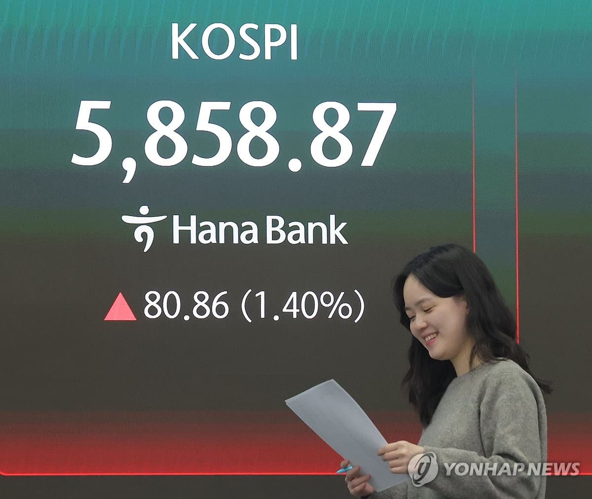 Indeks Kospi Melonjak 1,4 Persen