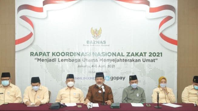 Gelar Rakornas 2021, Baznas Dorong Penguatan Pengelola Zakat Nasional