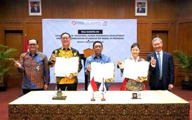 Punya Sejarah Panjang, RI-Korsel Teken MoU Kembangkan SDM Industri