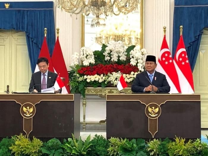 Kepentingan Strategis, RI-Singapura Jaga Bersama Selat Malaka