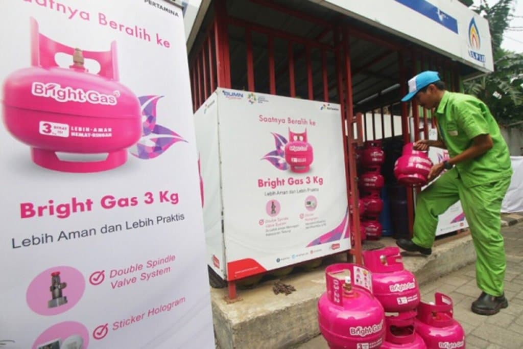 Pertamina Perluas Distribusi Bright Gas Dengan Program Pinky Movement
