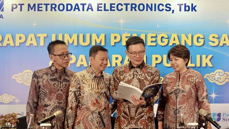 Metrodata Electronics Tbk Bukukan Penjualan sebesar Rp 18.8 Triliun di Kuartal III-2025, Tumbuh 9% YoY