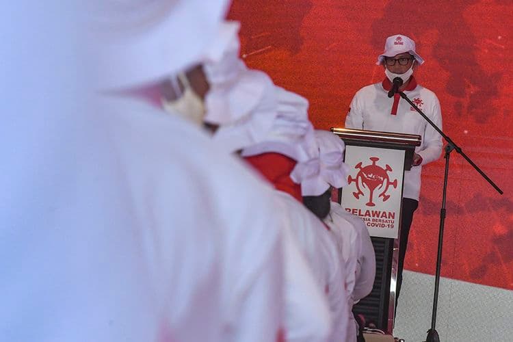 Sandiaga Uno Ajak Pengusaha dan Relawan Aktif Memutus Rantai Penyebaran Covid-19