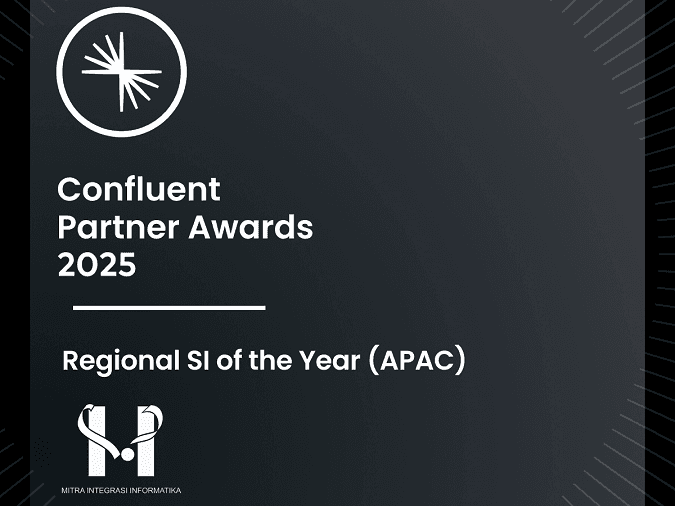 Mitra Integrasi Informatika Raih Confluent Global Partner Awards 2025 Kategori Regional SI of the Year (APAC)