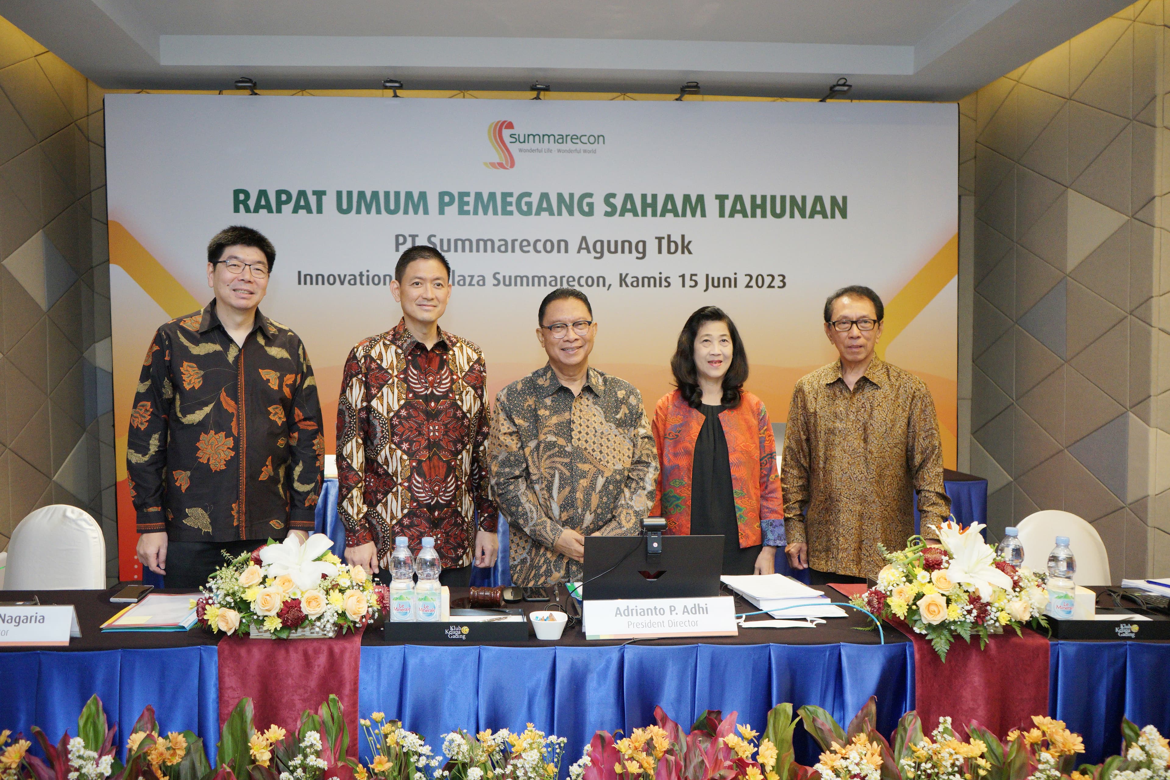 SMRA Incar Pertumbuhan Pendapatan 10 Persen Tahun 2023