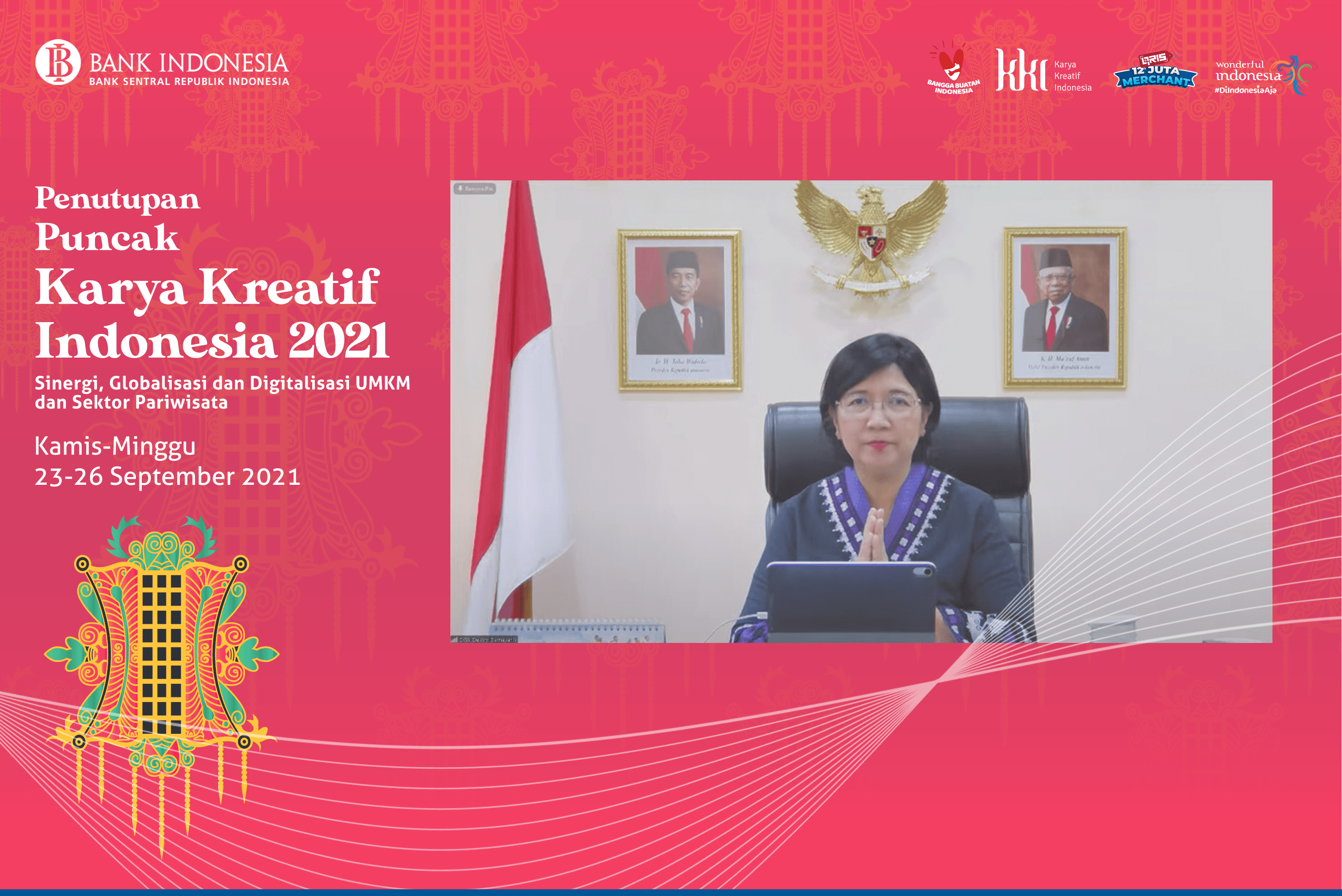 Bank Indonesia Catat Business Matching Rp207 Miliar di KKI 2021