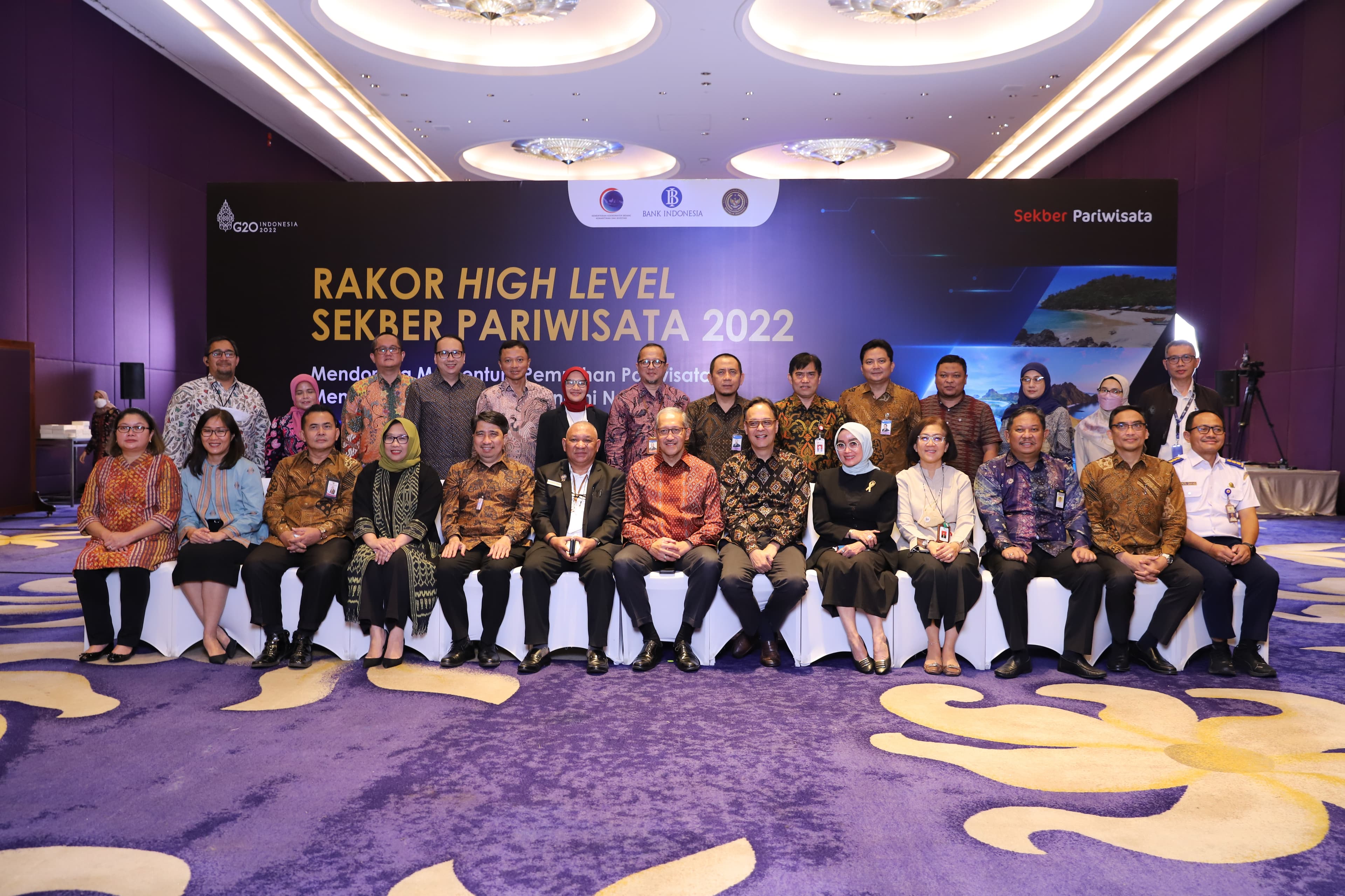 Optimalkan Pemulihan Ekonomi, Rakor High Level Sekber Pariwisata Tetapkan 10 Langkah Strategis