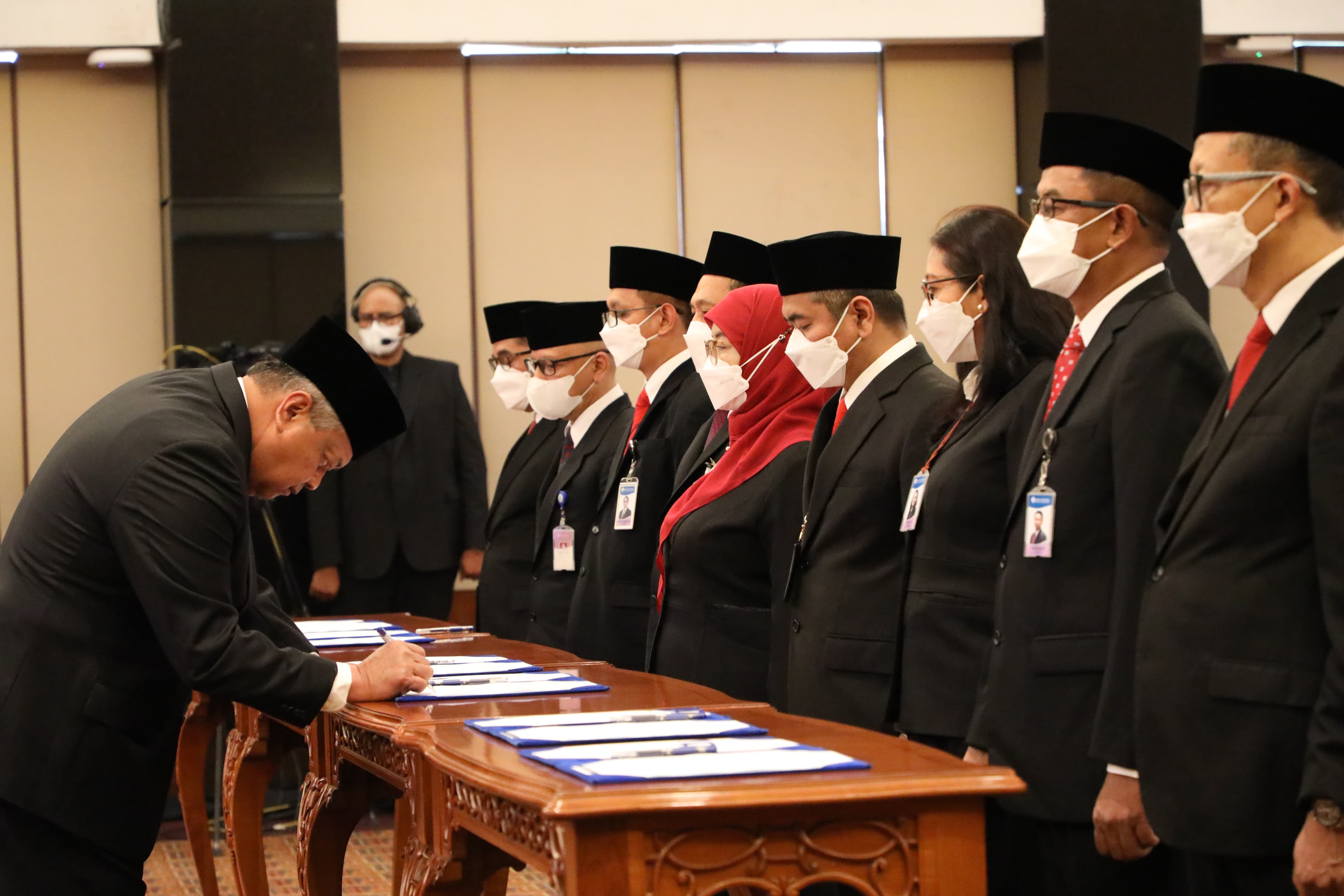 Lantik Sembilan Pimpinan Baru, Gubernur Bank Indonesia Dorong Transformasi Satuan Kerja