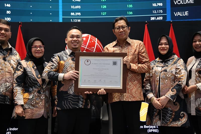 Soraya Berjaya Indonesia Resmi Melantai di BEI