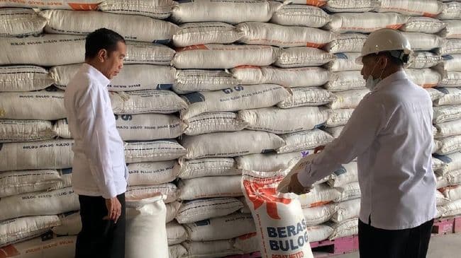 Stok Beras Aman, Jokowi : 2021 Kita Belum Impor Sama Sekali