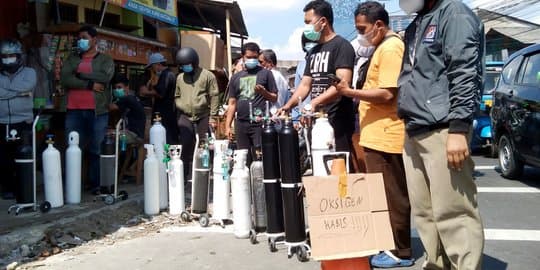 Pemerintah Buka Opsi Impor Oksigen Ditengah Stok Yang Kian Menipis