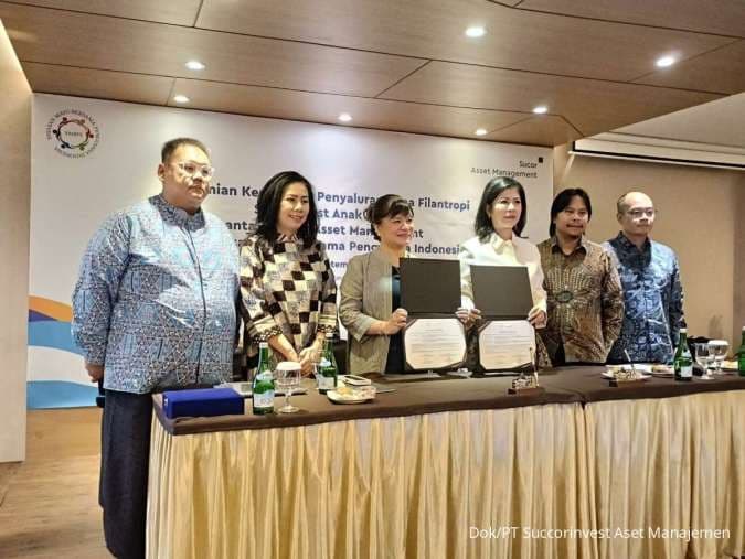 Sucor AM Gandeng Yayasan Maju Bersama Pengusaha Indonesia sebagai Partner Penyaluran Dana Filantropi Sucorinvest Anak Pintar